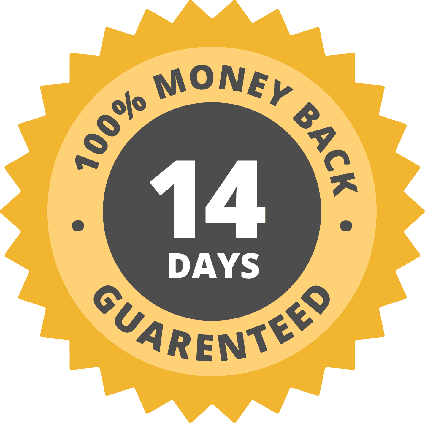 14-day money-back guarantee